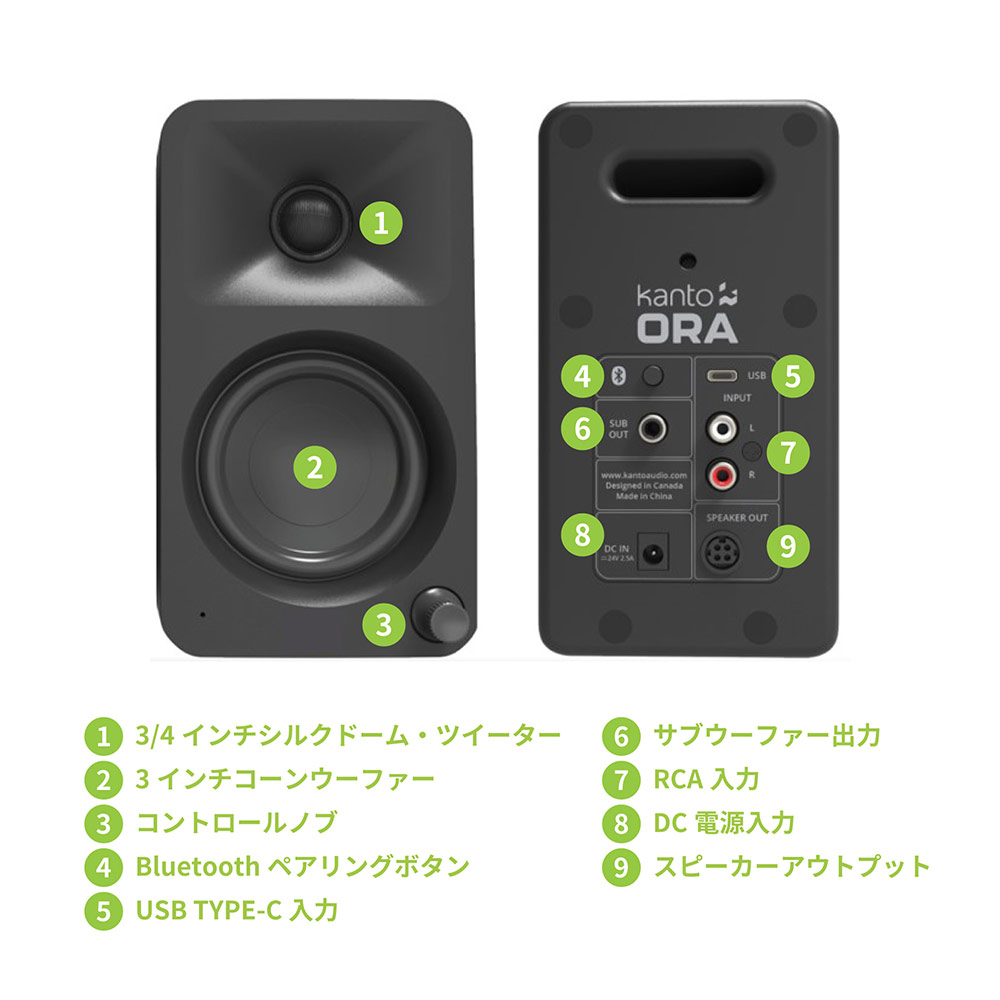 Kanto Audio Kanto Audio ORA アクティブスピーカー / カント