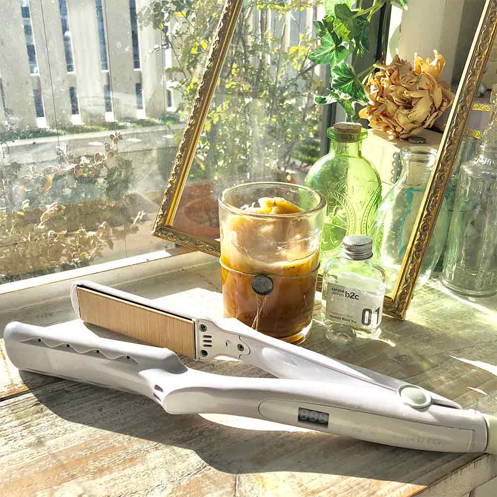 KINUJO KINUJO ストレートアイロン パールホワイト LM225 / キヌージョ