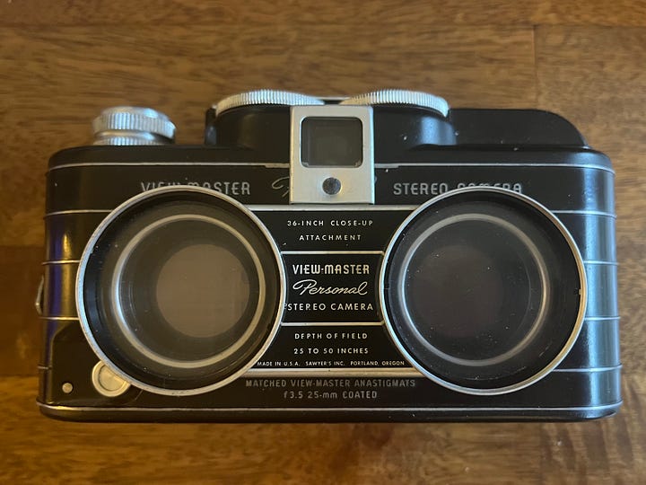 View-Master's Personal Stereo Camera System
