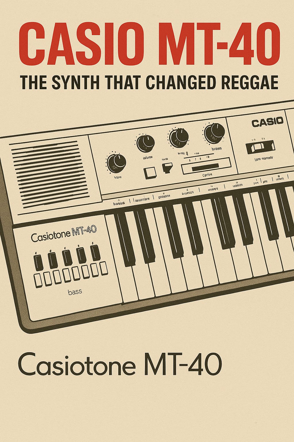 The Casio MT‑40 - by Dubmatix - Bass Culture Music Magazine
