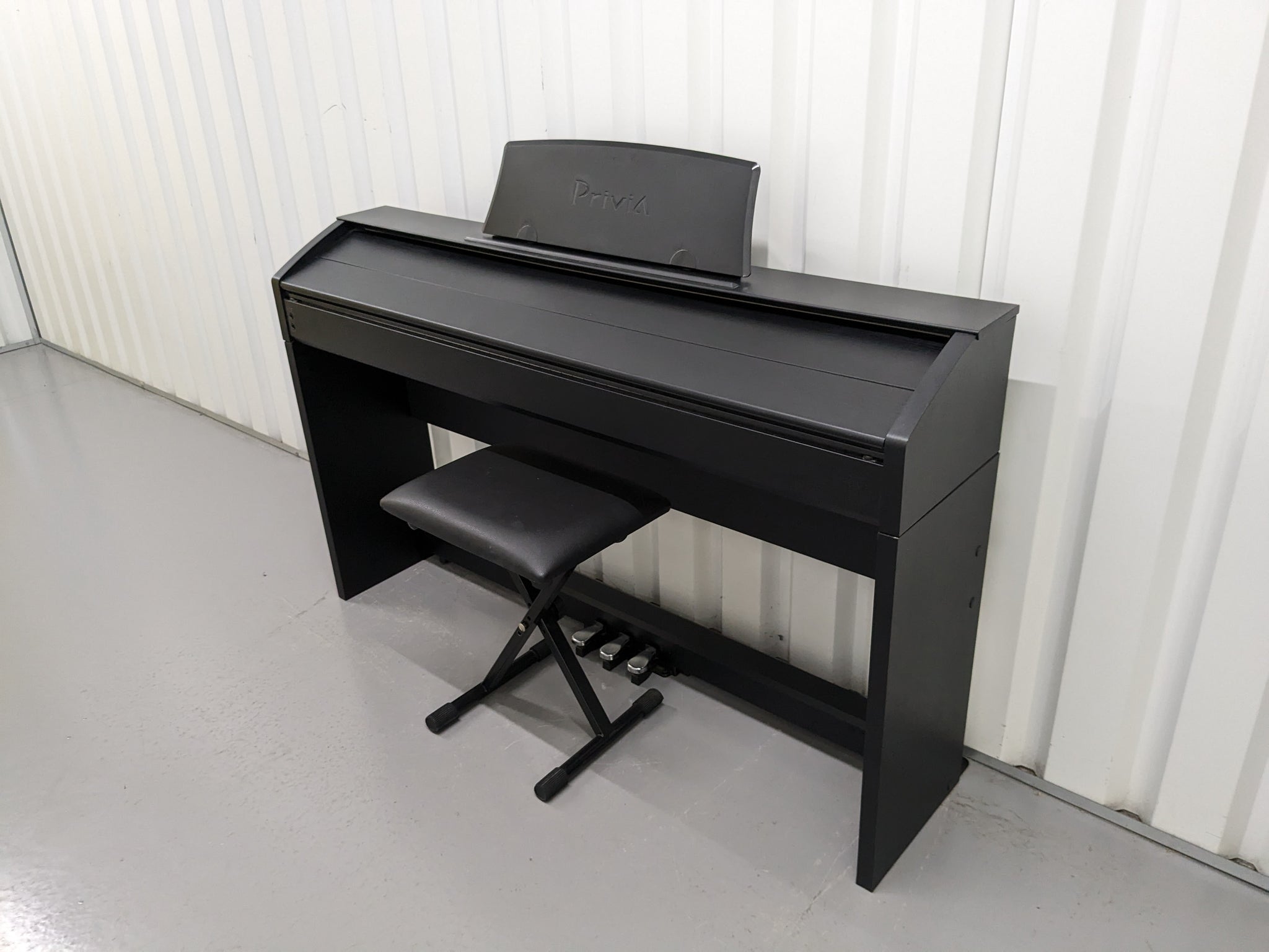 Casio Privia PX-760 Slim Digital Piano and stool satin black stock