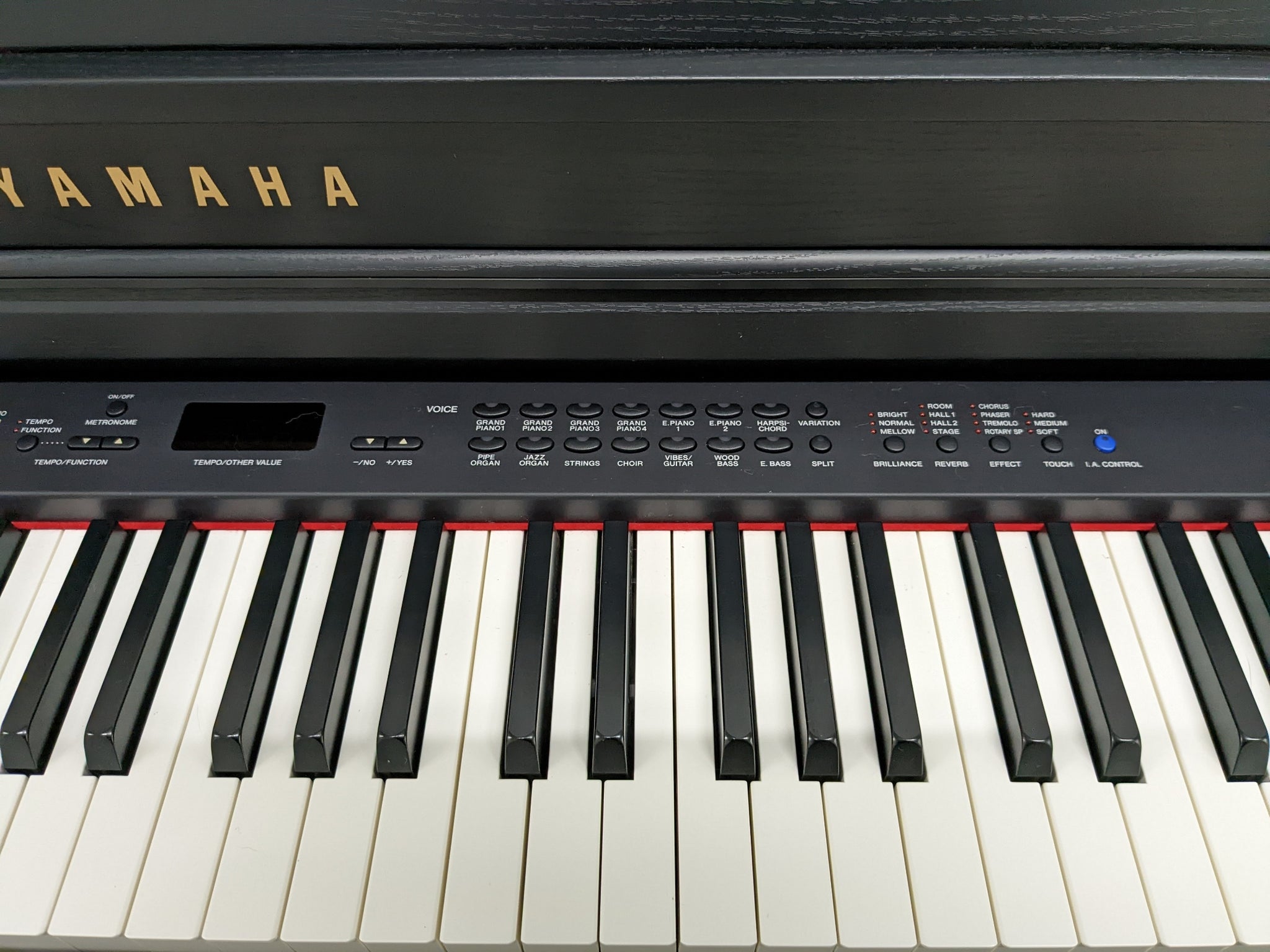 Yamaha Clavinova CLP-440 Digital Piano and stool in satin black