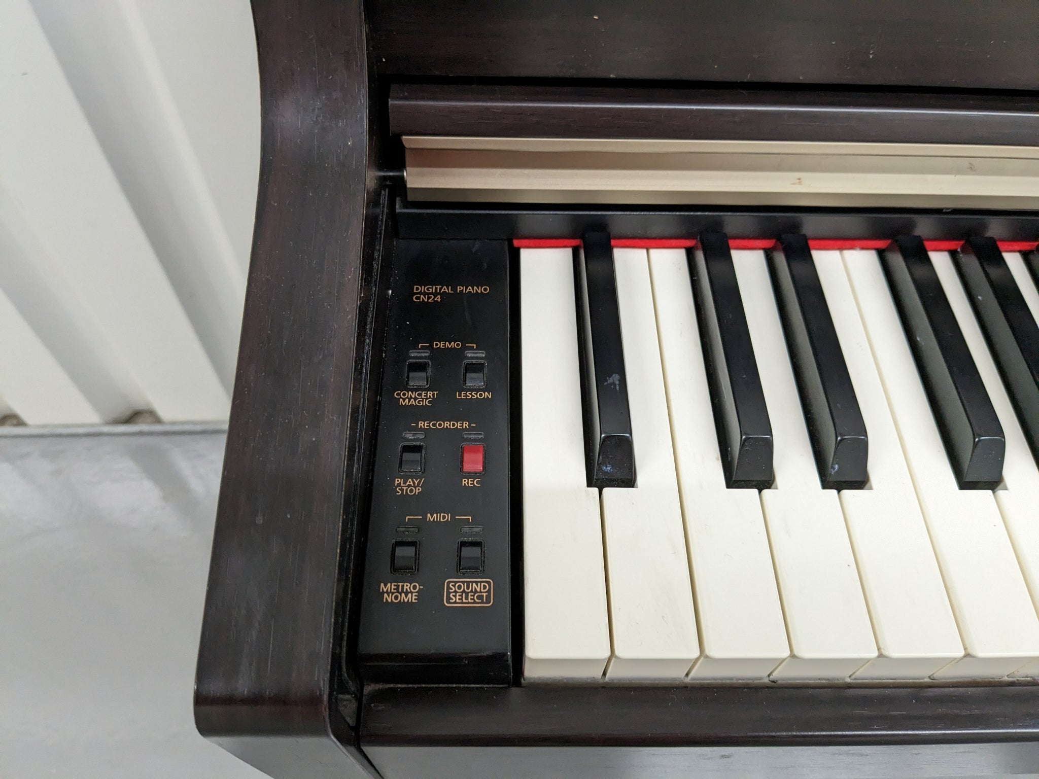Kawai digital piano CN24 In Dark Rosewood Finish stock number