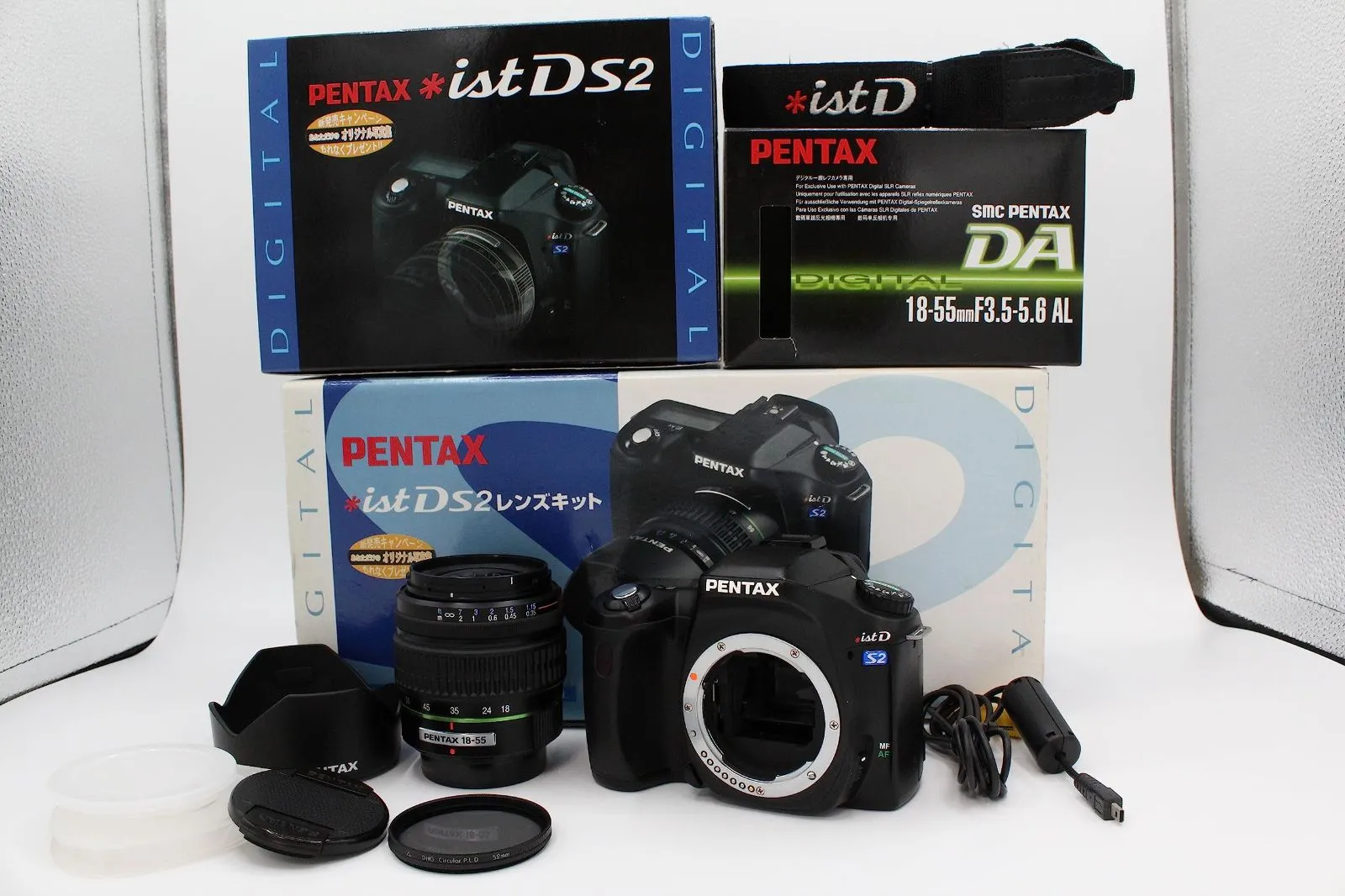 美品】PENTAX ペンタックス *ist DS2 デジタル一眼レフカメラレンズ