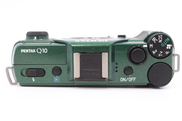 美品】PENTAX ペンタックス ミラーレス一眼 Q10 ボディ グリーン