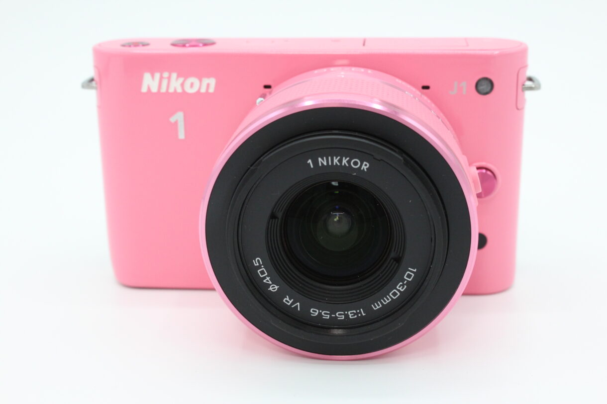 NIKON ニコン ミラーレス一眼カメラ Nikon 1 J1 ダブルズーム ピンク