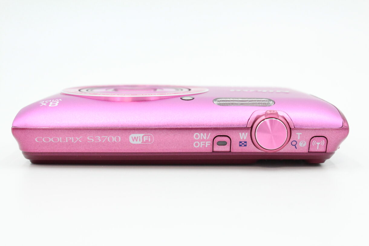 美品】NIKON ニコン デジタルカメラ COOLPIX S3700 ピンク 光学8倍