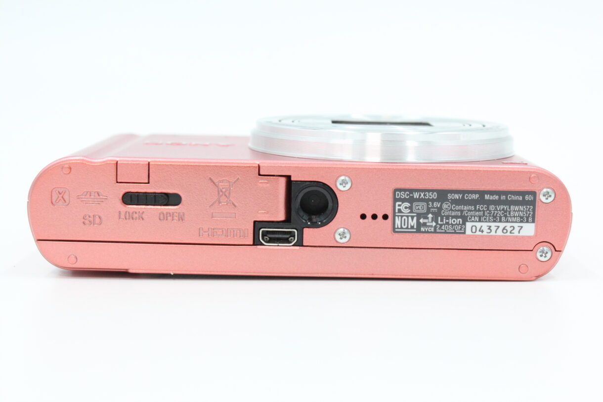 美品】SONY ソニー デジタルカメラ Cyber-shot WX350 光学20倍 ピンク