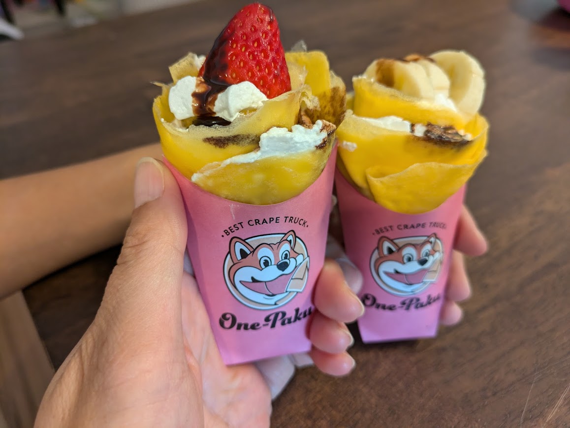 吹田市】いちごチョコのクレープが280円？！こどもに優しいキッチン