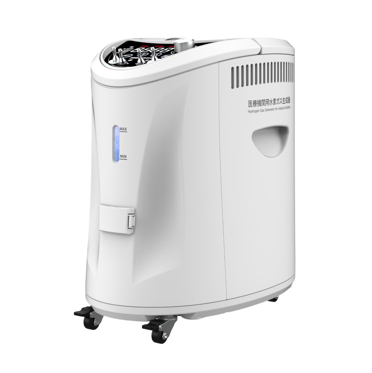 医療機関用水素ガス生成器｜600ml/分の高濃度水素吸入器【レンタル