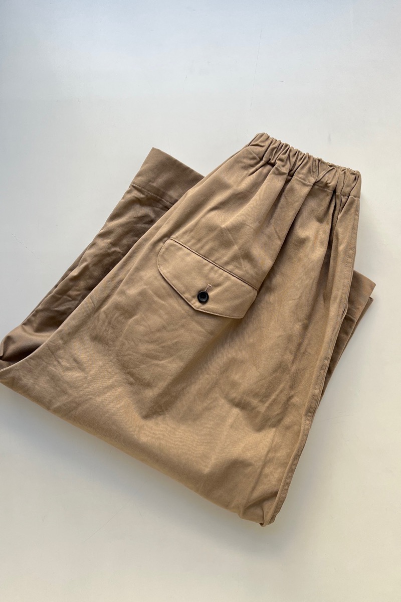 ゴーシュ のカツラギワイドキュロットパンツ - SUSCON + RUSTIC HOUSE