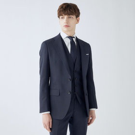 CLASSICO TAPERED】【年間】2釦シングルスリーピーススーツ 1タック