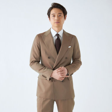 CLASSICO TAPERED】【春夏】6釦2掛けダブルスーツ 1タック/ライト