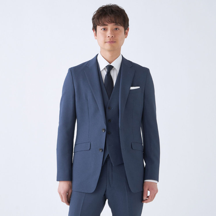 発送在庫あり】【SLIM TAPERED_2】【春夏】2釦シングルスリーピース