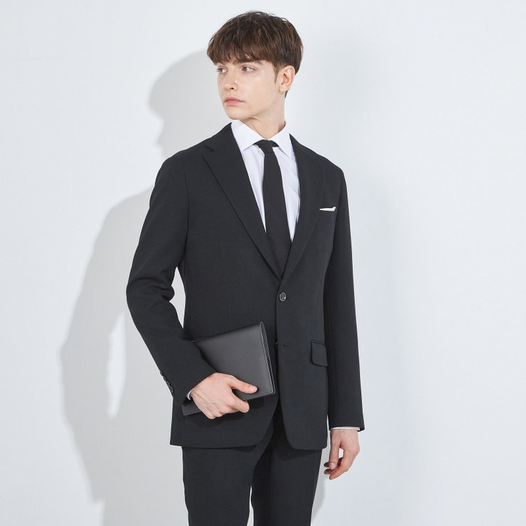 CLASSICO TAPERED】【秋冬】2釦ジャケット/ブラック/4S