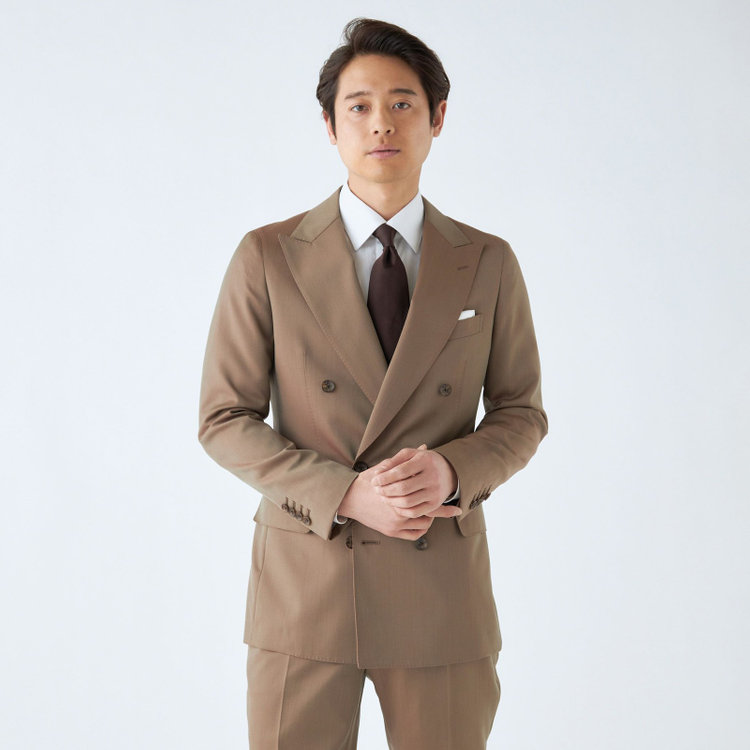 CLASSICO TAPERED】【春夏】6釦2掛けダブルスーツ 1タック/ライト