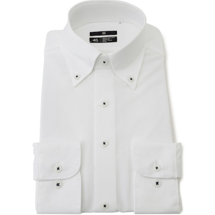 発送在庫あり】【WEB限定】【BLACK LINE】ボタンダウンワイシャツ