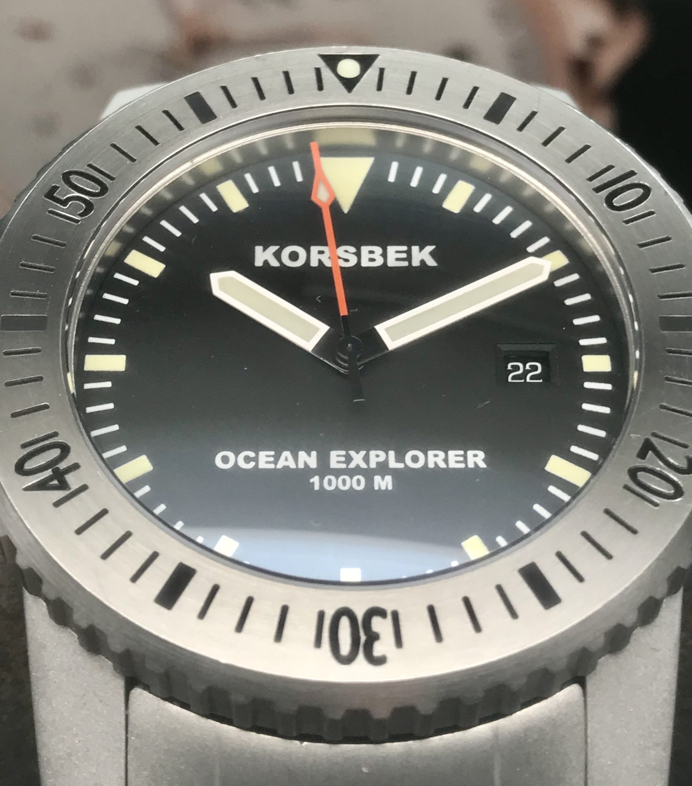 Korsbek Watch Company Ocean Explorer Swiss ETA Automatic 1000m