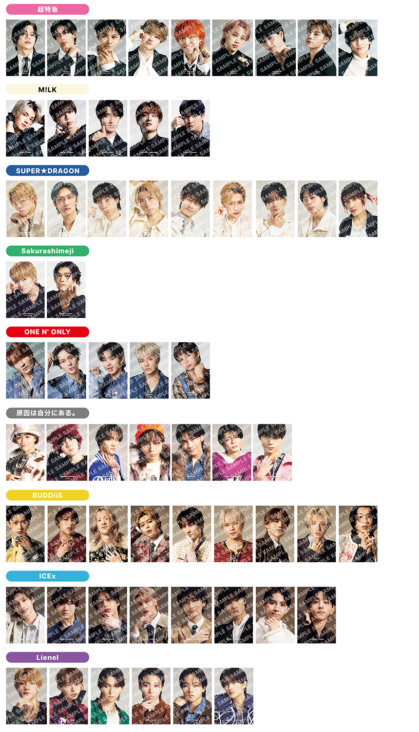 EBiDAN Visual Dictionary 2026」特典画像公開！さらに、パネル展開催