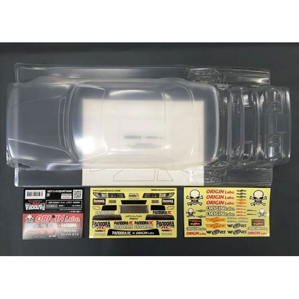 NISSAN シルビア S13(ORIGIN公認) ボディ [PAB-3151] - スーパーラジコン