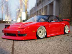 1/10電動TC/ドリフト用S13 Rocket Bunny V2 [ABC-67174] - スーパー