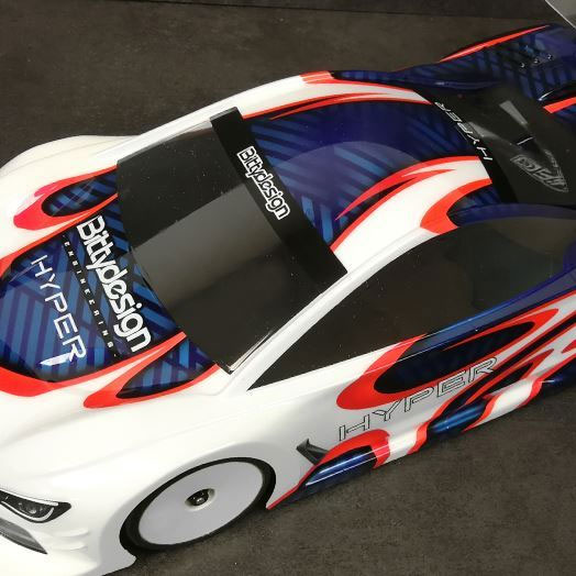 ポリカボディー塗装用ステンシル/Ipnotic V3 [BDSTC-007] - スーパー