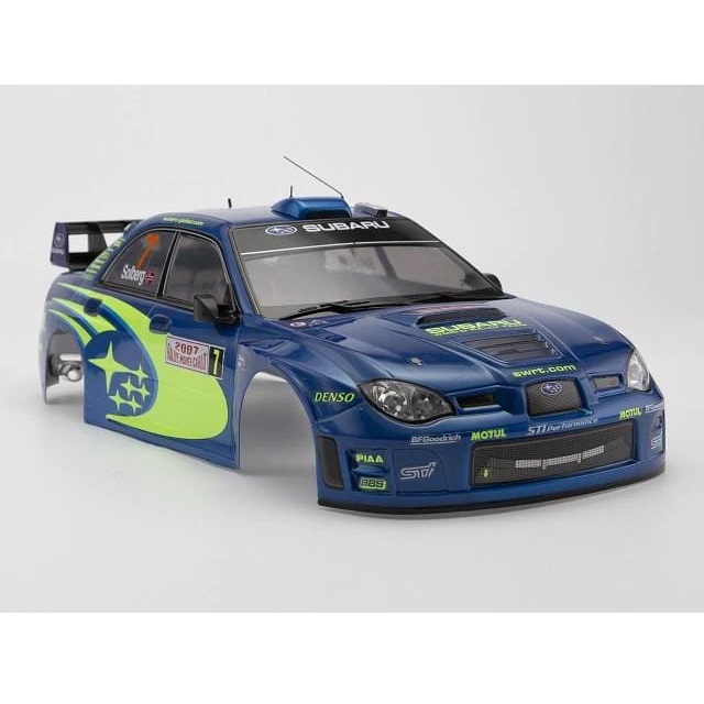 SUBARUインプレッサWRC2007塗装済ボディ Precut for LC racing