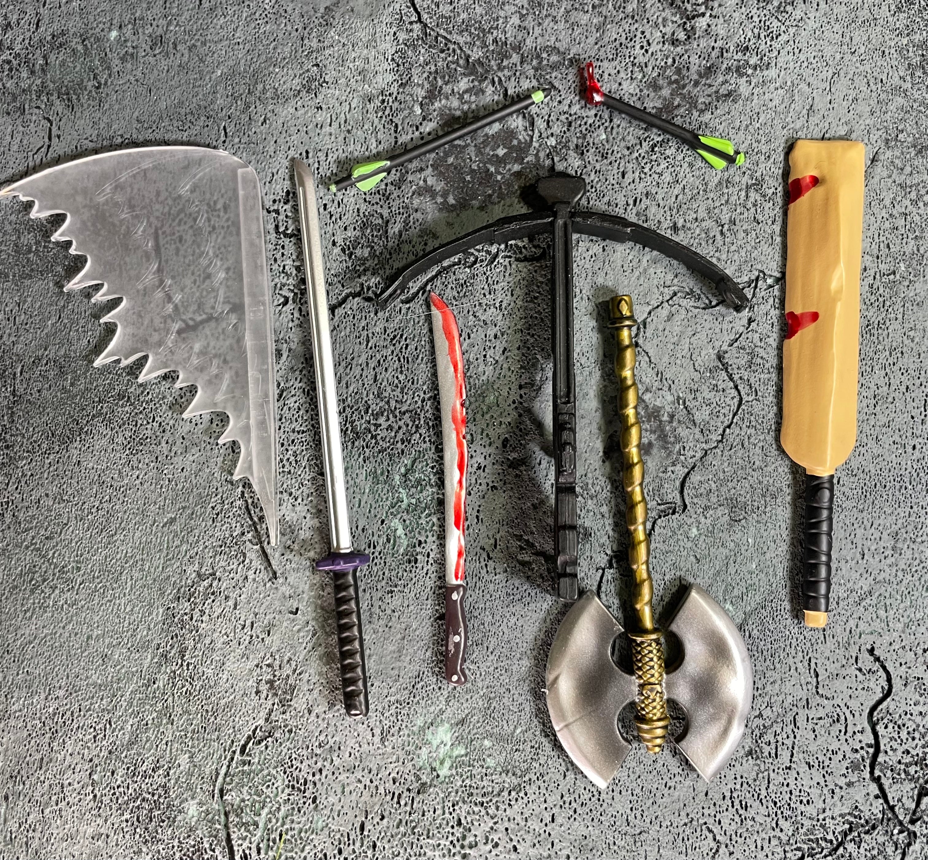 1/12 Zombie Defense Weapons Set – Super Action Stuff