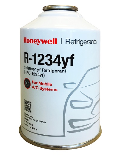 Honeywell Solstice® yf 1234yf Refrigerant Resealable Valve Can 8oz