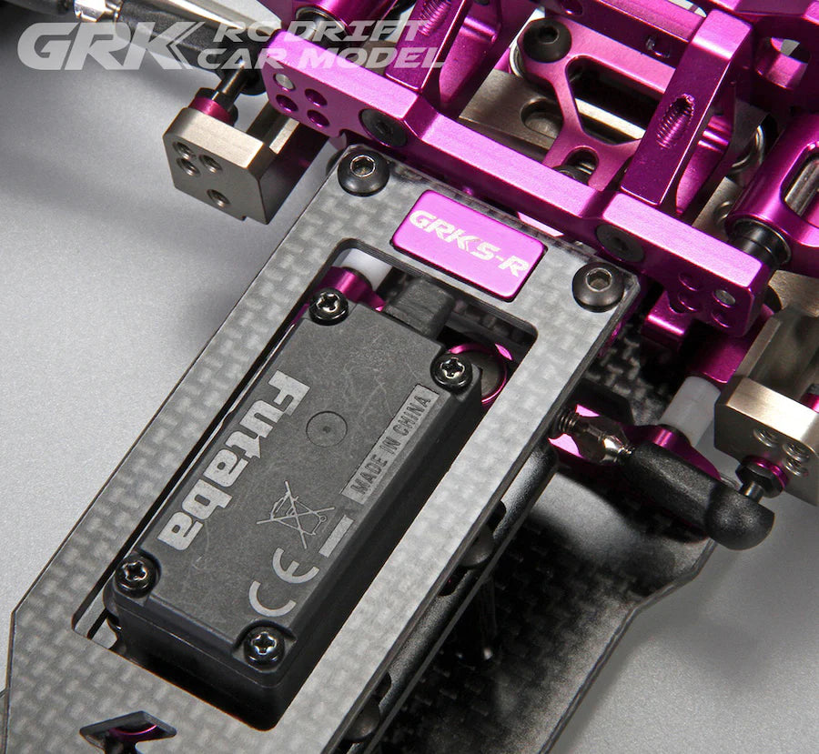 SHIBATA GRK5-R Conversion Set for GRK5 1-10 Drift Chassis Kit RED