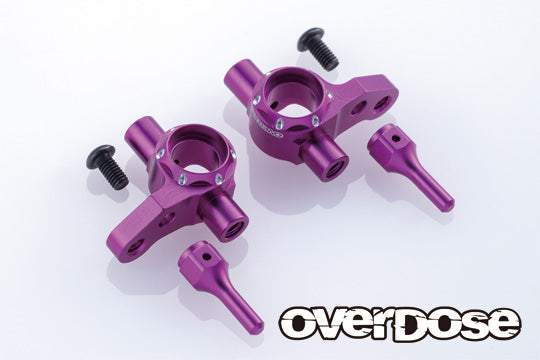TYPE-2 ES Aluminum Knuckles (For GALM series) RED PURPLE BLACK