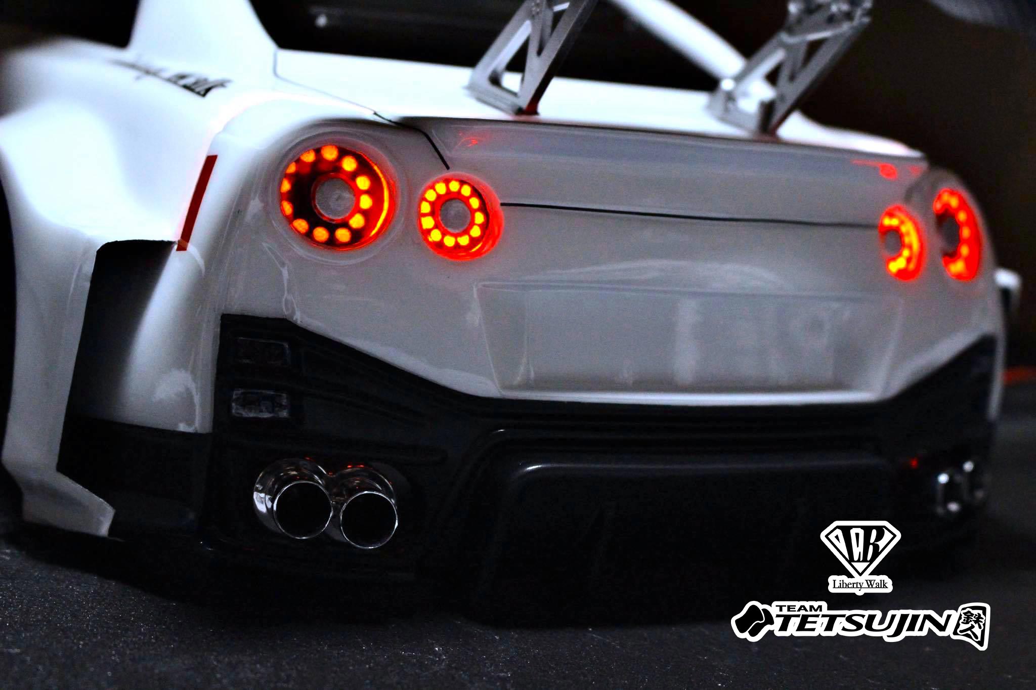 Nissan Skyline R35 Liberty Walk LB WORKS Silhouette 1-10 Body Set