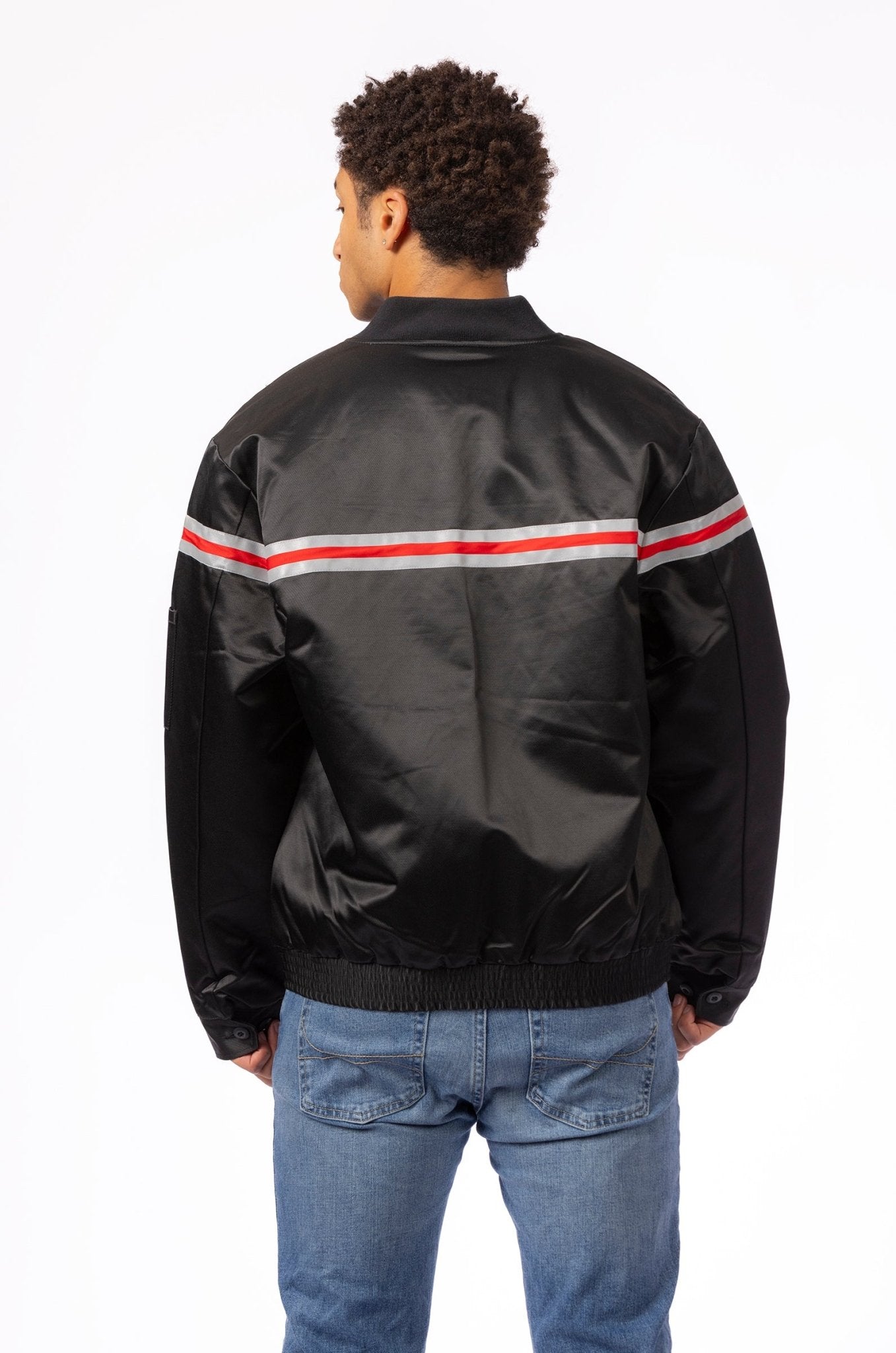 Supreme Reflective Stripe Work Jacket – supergl0rious