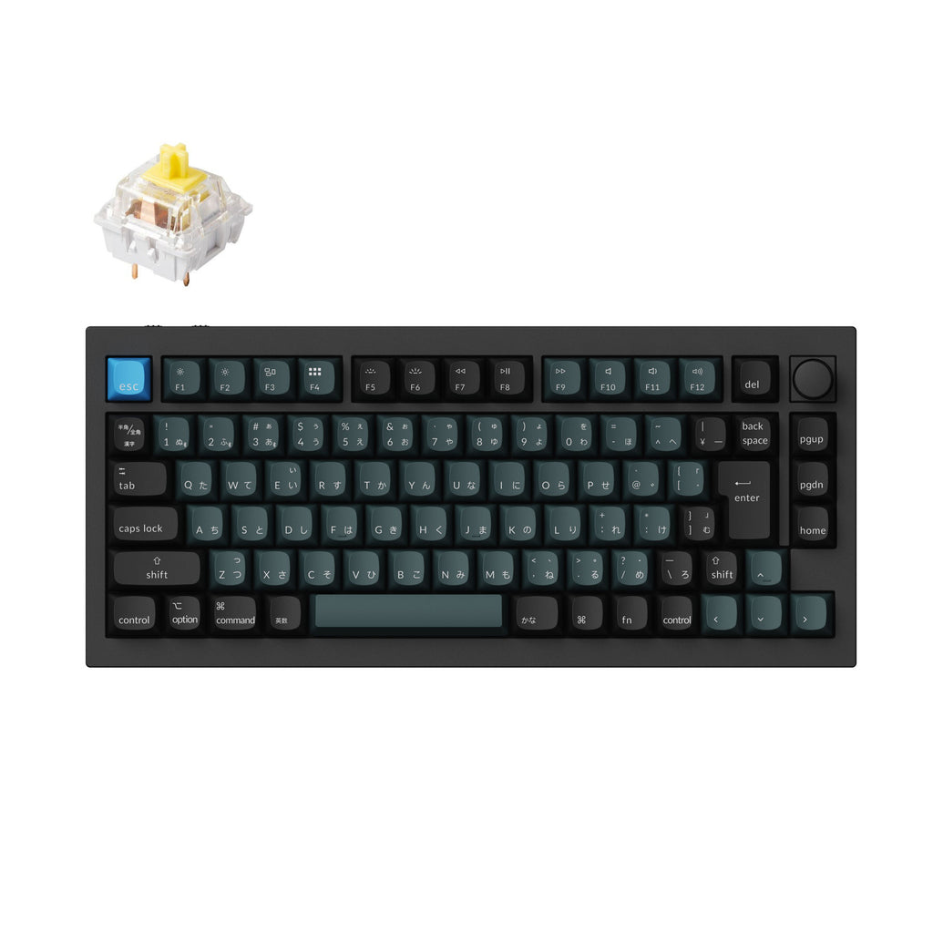 Keychron Q1 Pro QMK ワイヤレス カスタム・メカニカルキーボード ノブ