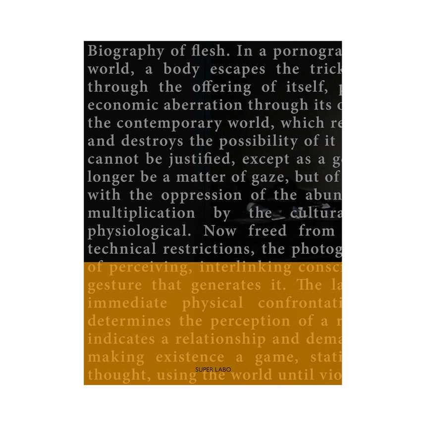 Self-Portraits 1987-2017 Antoine d'Agata – SUPER LABO