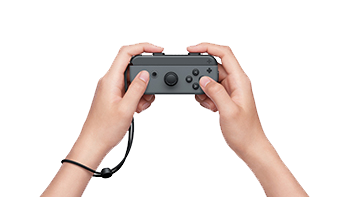 Switch】Joy-Conを横持ちにする方法は？