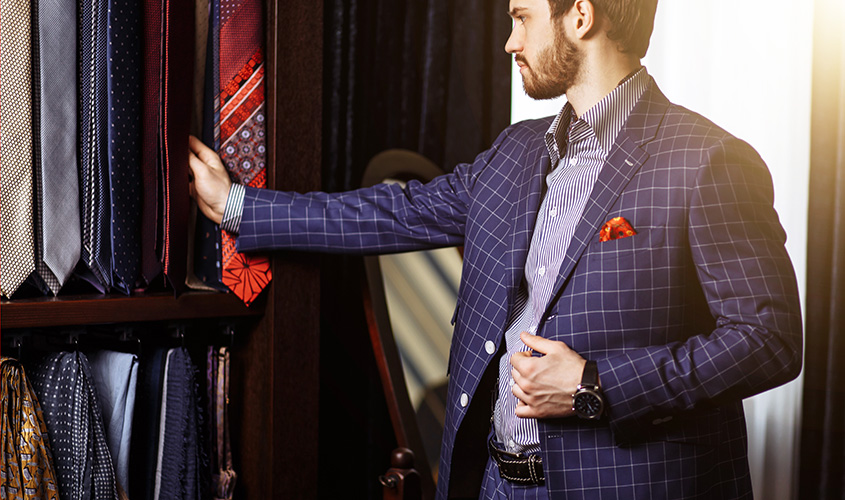 チェック柄スーツの着こなし方 - スプレーモブログ