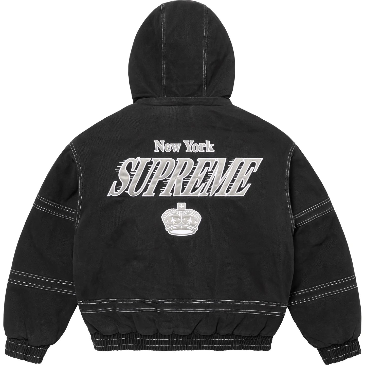 Supreme®/Mitchell & Ness® Twill Stadium Jacket | Supreme 24fw