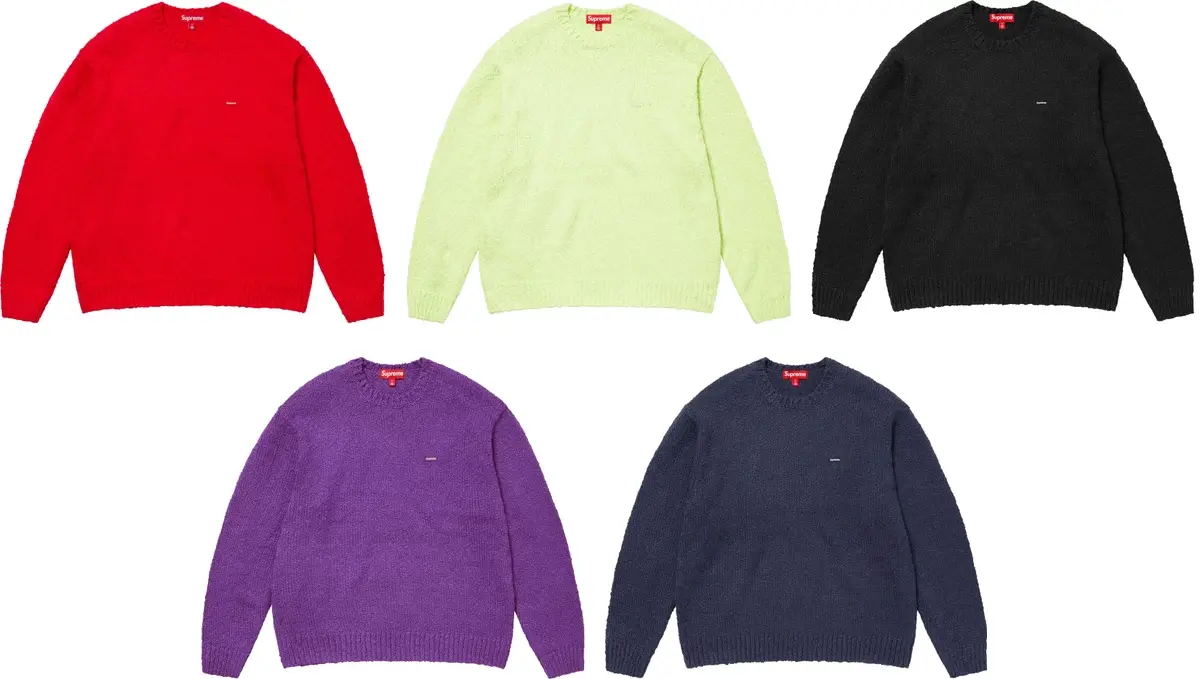 Bouclé Small Box Sweater | Supreme 24ss