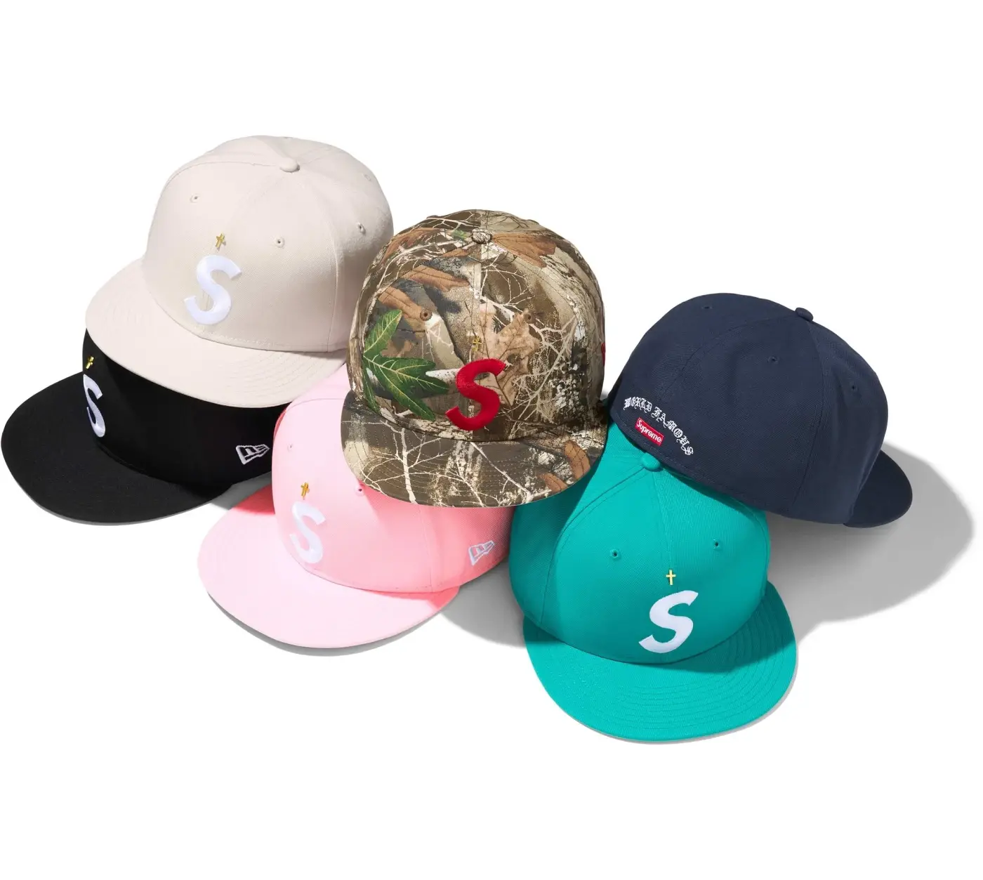 Gold Cross S Logo New Era® | Supreme 24ss