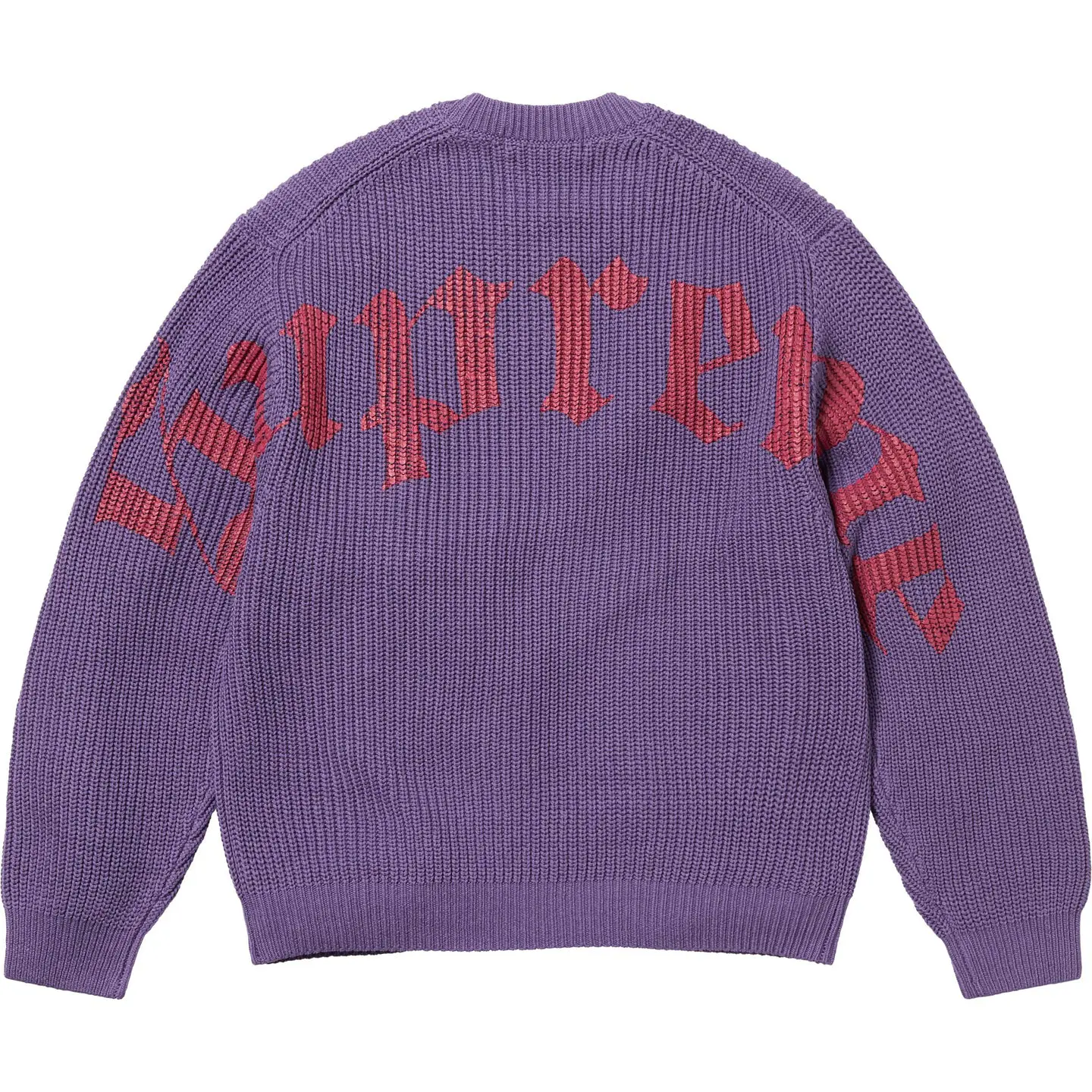Old English Printed Sweater | Supreme 25ss