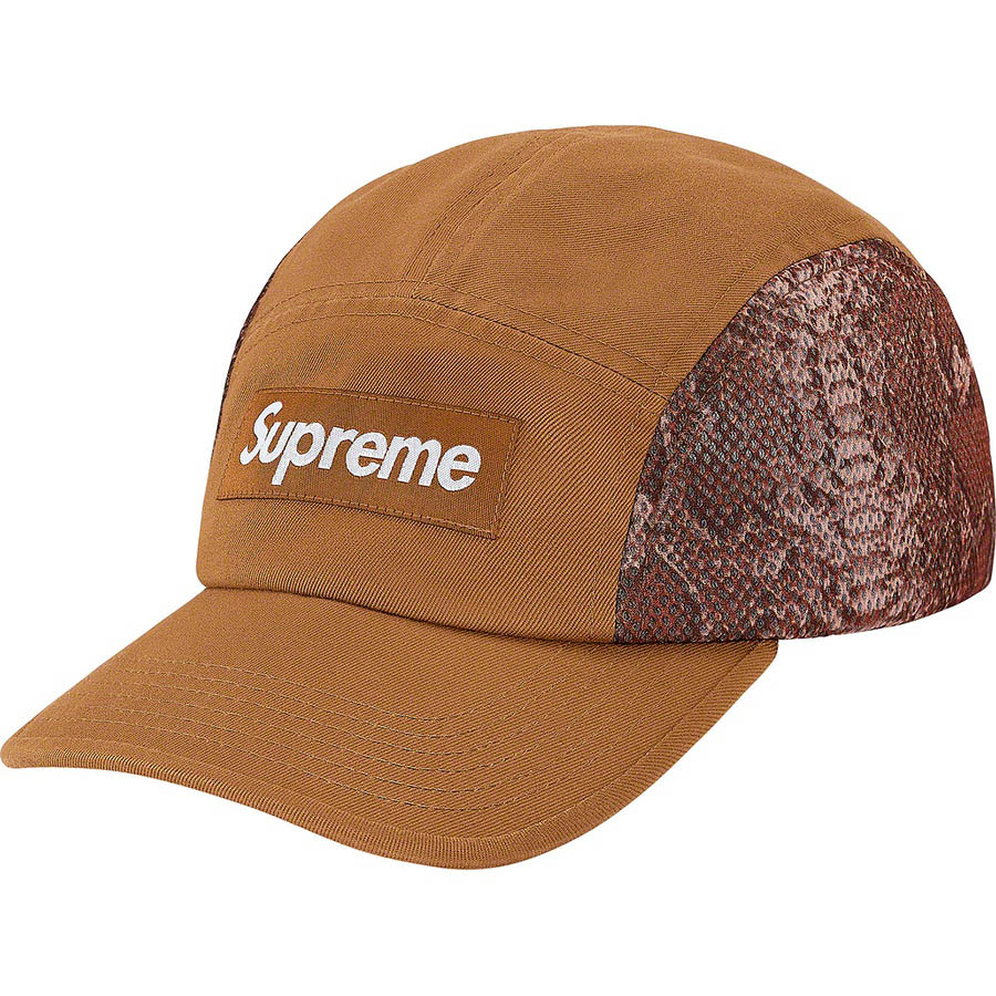 Snakeskin Mesh Camp Cap | Supreme 20ss