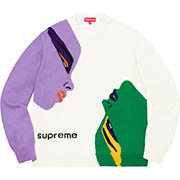 Faces Sweater | Supreme 21fw