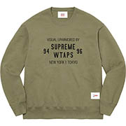 Supreme®/WTAPS® Crewneck | Supreme 21fw