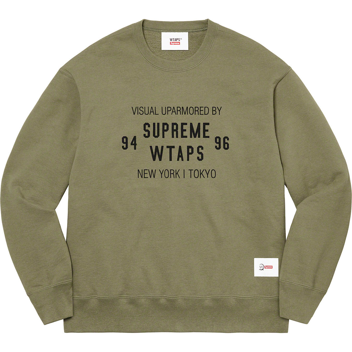 Supreme®/WTAPS® Crewneck | Supreme 21fw