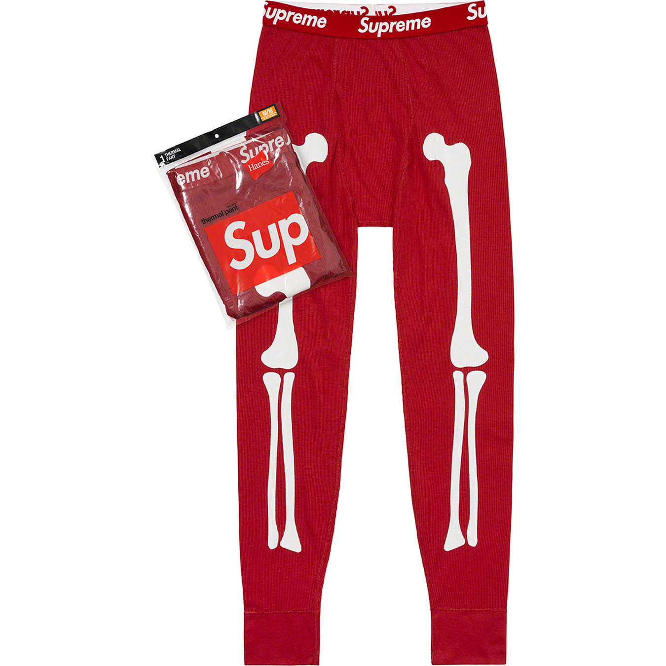 Supreme®/Hanes® Bones Thermal Pant (1 Pack) | Supreme 21fw