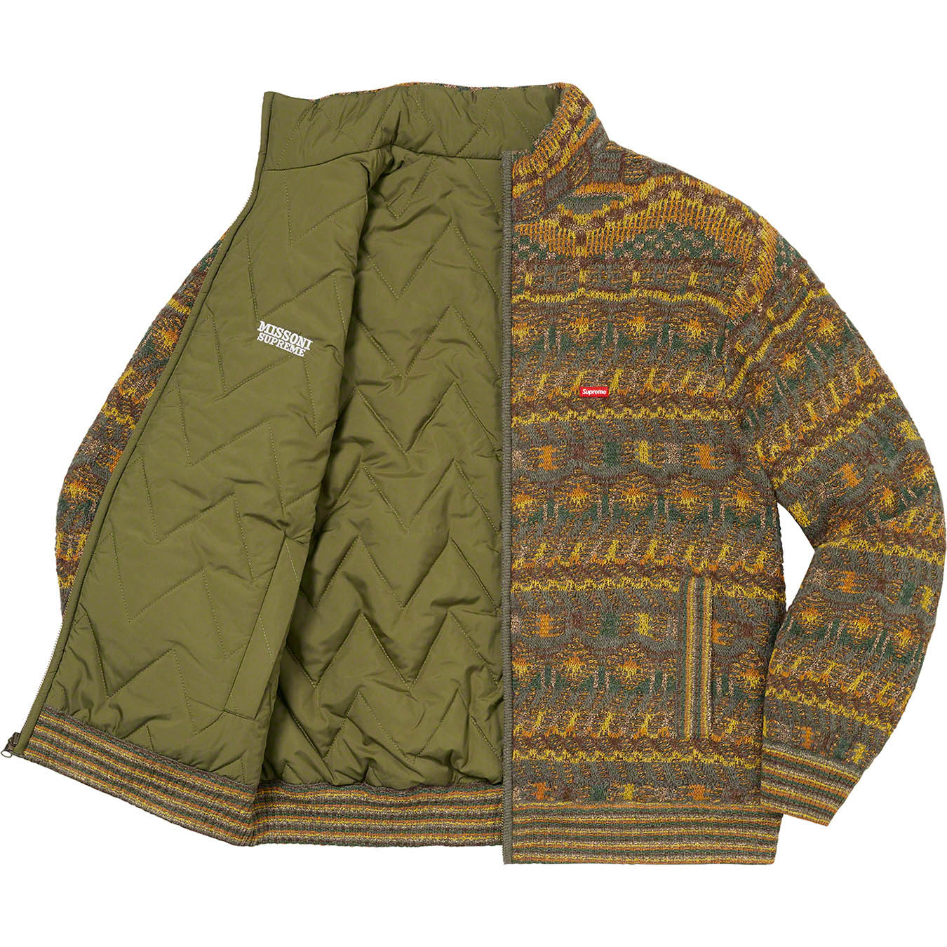 Supreme®/Missoni® Reversible Knit Jacket | Supreme 21fw
