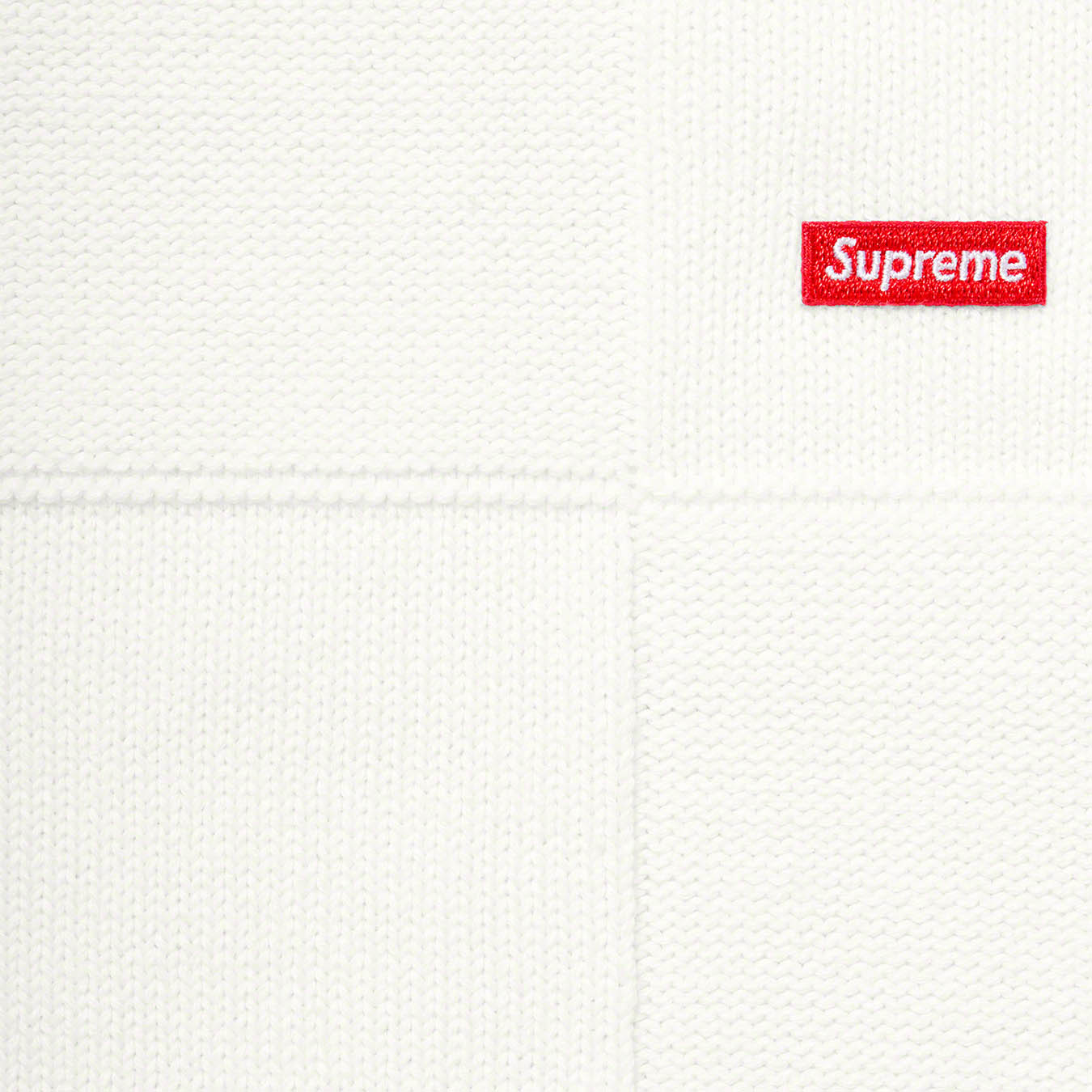 Tonal Checkerboard Small Box Sweater | Supreme 21ss