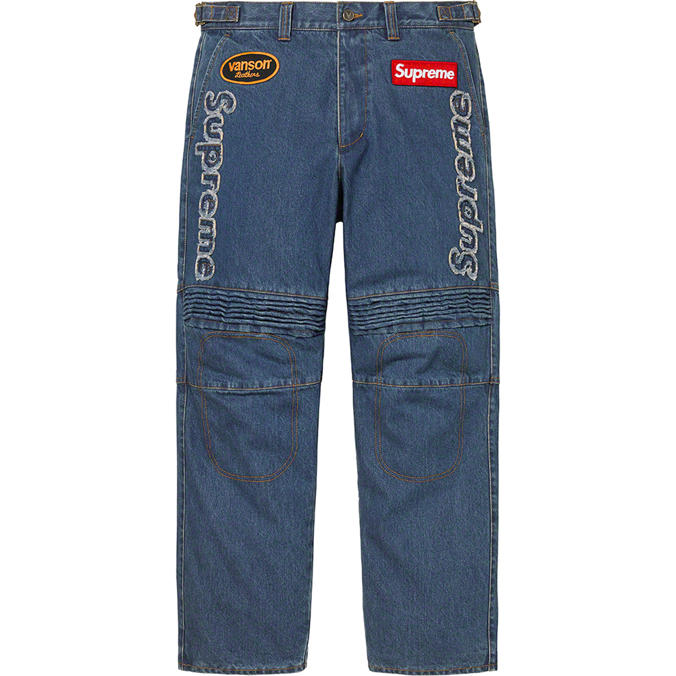 Supreme®/Vanson Leathers® Cordura® Denim Racing Pant | Supreme 22fw