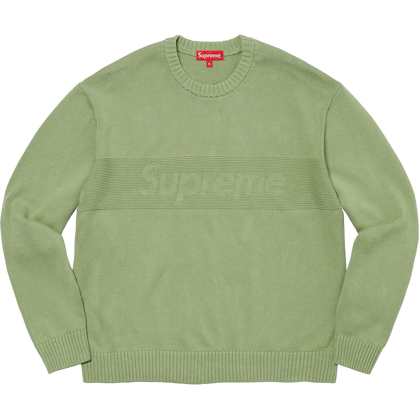 Tonal Paneled Sweater | Supreme 22ss